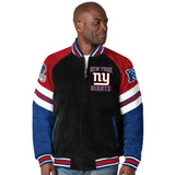 Officially Licensed NFL Men's Suede Jacket