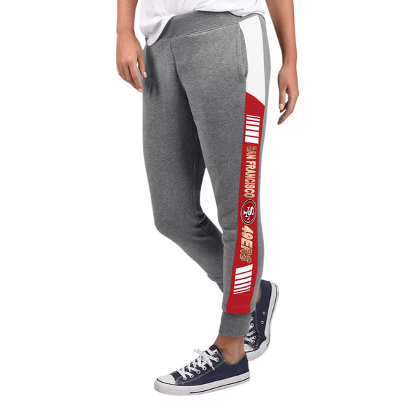 Officially Licensed Women's Fleece Tailgate Pant by G-III-San Francisco  49ERS