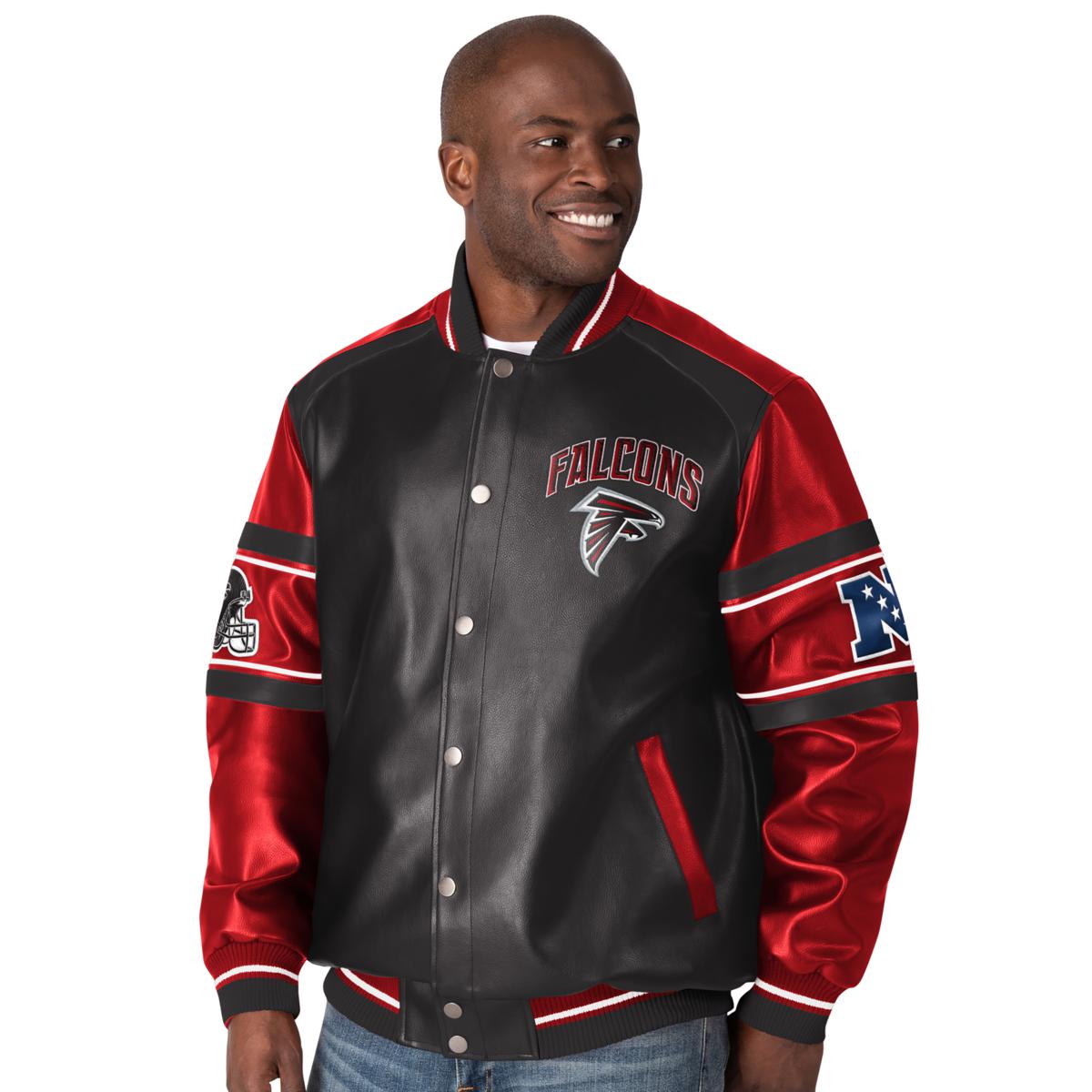 Men's Official NFL Leather cheapest Jacket