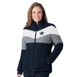 Officially Licensed NFL Women's Slap Shot Jacket by Glll -Dallas Cowboys