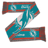 Officially Licensed NFL Big Team Logo Scarf by Forever Collectibles-Miami Dolphins