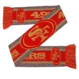 Officially Licensed NFL Big Team Logo Scarf by Forever Collectibles-San Francisco  49ERS