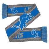 Officially Licensed NFL Big Team Logo Scarf by Forever Collectibles-Detroit Lions