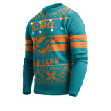 Officially Licensed NFL LightUp Sweater by Team Beans -Miami Dolphins