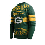 Officially Licensed NFL LightUp Sweater by Team Beans -Green Bay Packers