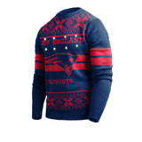 Officially Licensed NFL LightUp Sweater by Team Beans -New England Patriots