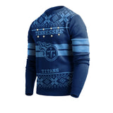 Officially Licensed NFL LightUp Sweater by Team Beans -Tennessee Titans