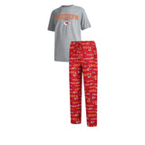 Officially Licensed NFL Men's Fairway Pajama Set by Concepts Sports -Kansas City Chiefs