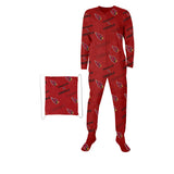 Officially Licensed NFL Keystone Footed Union Suit by Concepts Sport-Arizona Cardinals
