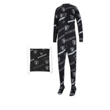 Officially Licensed NFL Keystone Footed Union Suit by Concepts Sport-Oakland Raiders