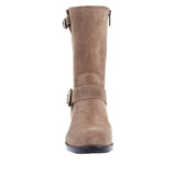 "AS IS" Vince Camuto Wendeema Leather Moto Boot
