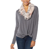 Colleen Lopez Drop-Shoulder Sweater Top ONLY