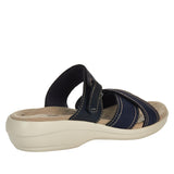 "AS IS" Clarks Collection Alexis Art Leather Sporty Sandal