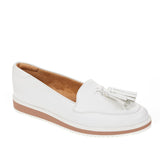 "AS IS" Naturalizer Rosalie Leather Tassel Loafer