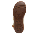 "AS IS" Strive Kona Leather Fully Adjustable Orthotic Sandal - 8.5/9