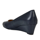 "As Is" Naturalizer Pilar Leather Wedge Pump