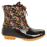 Sporto® Bella Waterproof Lace-Up Duck Boot with Zipper