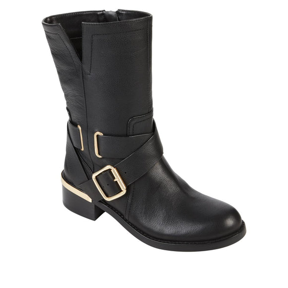 Vince Camuto Wethima Leather Moto Boot