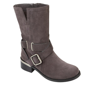 "AS IS" Vince Camuto Wethima Leather Moto Boot