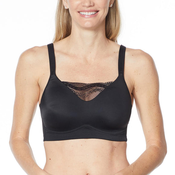Rhonda Shear Molded Cup Bra with Lace Detail