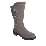 Sporto Kara Waterproof Suede Tall Boot with Sweater Detail 