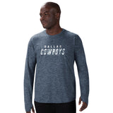 MSX by Michael Strahan Men's NFL Long-sleeve Performance Tee by Glll-Dallas Cowboys