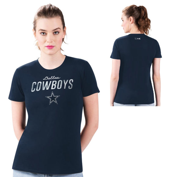 MSX by Michael Strahan Women's NFL Core Crew-Neck Tee by Glll-Dallas Cowboys