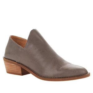 "AS IS" Lucky Brand Fausst Pointed-Toe Leather Shootie