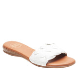 André Assous Nicki Woven Leather Slide