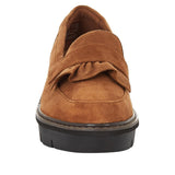 Clarks Collection Airabell Slip Suede Wedge Loafer
