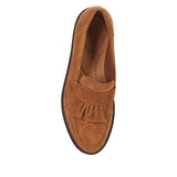 Clarks Collection Airabell Slip Suede Wedge Loafer