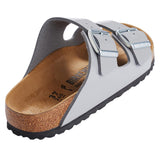 Birkenstock Arizona Alloy Patent Two-Strap Slide Sandal