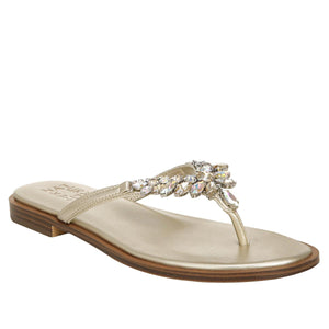 "AS IS" Naturalizer Fallyn Rhinestone Thong Sandal 