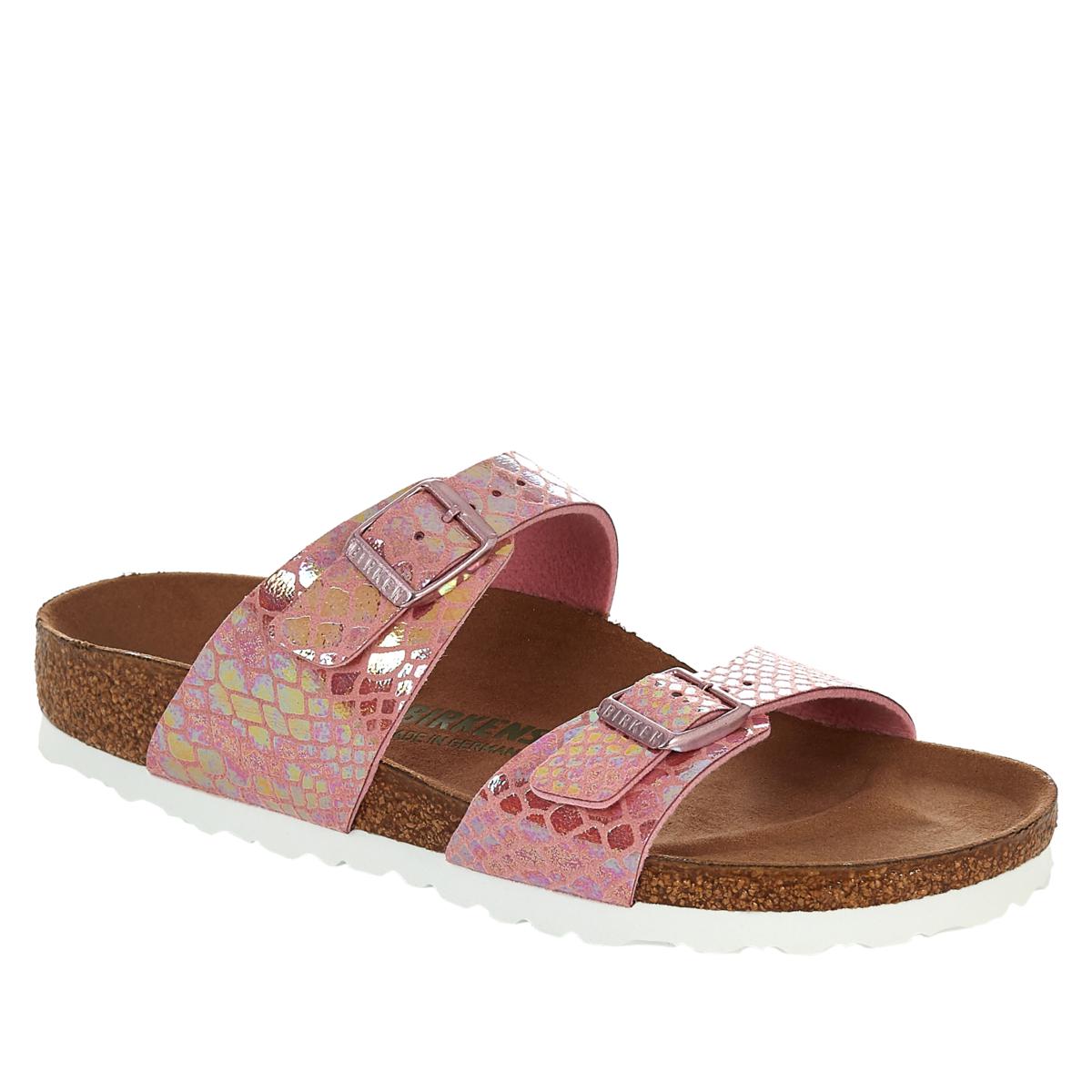 Birkenstock Sydney Shiny Snake Print Sandal – goSASS