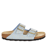 Birkenstock Arizona Shiny Python Two-Strap Slide Sandal
