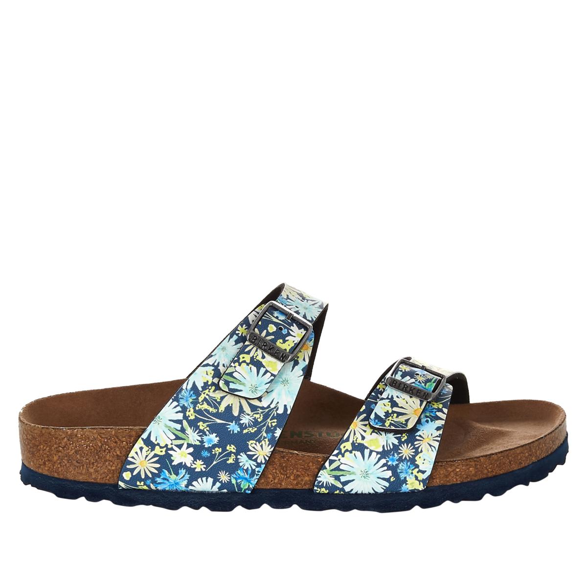 Flower Navy Birkenstock Watercolor Flower Birkenstock Gizeh Sydney