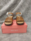 "AS IS" Easy Spirit Dekah Woven Ankle Strap Wedge