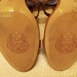 "AS IS" Vince Camuto "Mikinal" Clockwork Design Leather