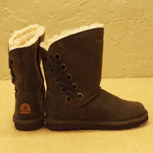 "AS IS" Morgan Suede Grommet Boot with NeverWet  -9M