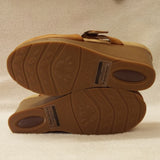 "AS IS" Tony Little Cheeks Cutout Buckle Comfort Clog -8M