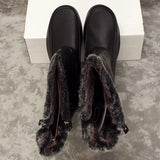 "AS IS" London Fog Luella Waterproof Boots -9 Black