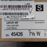 "AS IS" Clark's Lafley Joy cork wedge sandal Tan- 7.5W