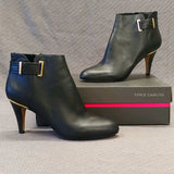 "AS IS" Vince Camuto Vinisha Ankle Bootie Black Leather - 9.5