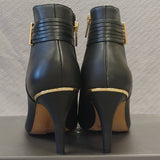 "AS IS" Vince Camuto Vinisha Ankle Bootie Black Leather - 9.5