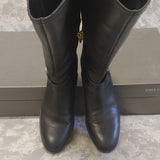 "AS IS" Vince Camuto Pearly Tall Riding Boot Black - 8