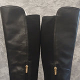 "AS IS" Vince Camuto Pearly Tall Riding Boot Black - 8