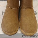 "AS IS" BEARPAW Lori Suede Toggle Boot Hickory-9
