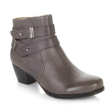 Naturalizer "Karmic" Leather Belted Ankle Bootie