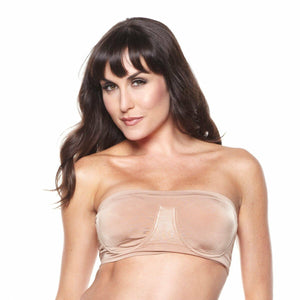 Rhonda Shear Underwire Bandeau with Removable Pads